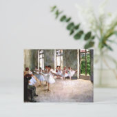 Ballet Probe Postkarte (Stehend Vorderseite)