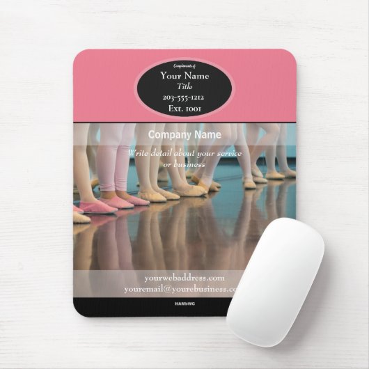 Ballet Promotional Mouse Pad - HAMbyWG Mousepad (Mit Mouse)