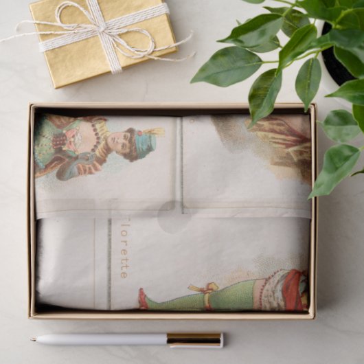 Ballet Queens Decoupage Wrapper Seidenpapier (Geschenk)