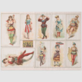 Ballet Queens Decoupage Wrapper Seidenpapier (Vorderseite)