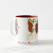 Ballet Russe de Monte Carlo Zweifarbige Tasse (Vorderseite Links)