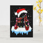 Ballet Scute Ss Cute Sss Christmas Lights Santa Ba Karte (Gelbe Blume)