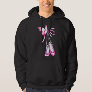 Ballet Shoes Butterfly T-Shirts für Damen Girl