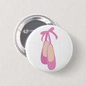 Ballet Shoes Button (Vorne & Hinten)