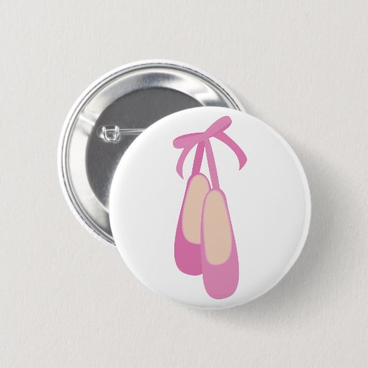 Ballet Shoes Button (Vorne & Hinten)