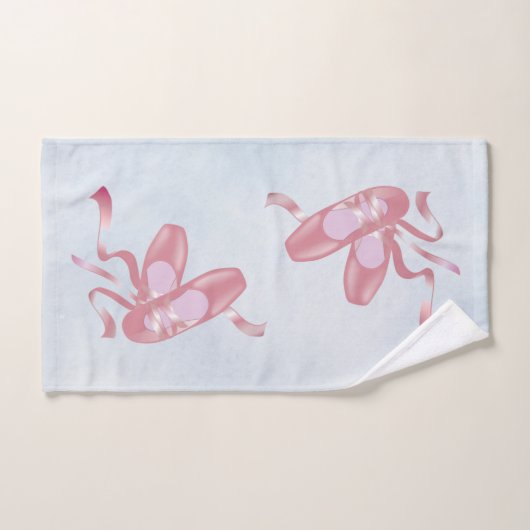 Ballet Shoes Design Badetuch Set (Handtuch)