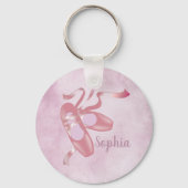 Ballet Shoes Design Keychain Schlüsselanhänger (Vorderseite)