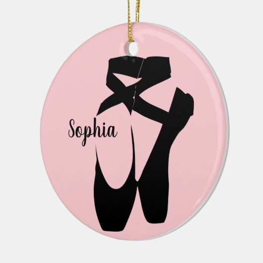 Ballet Shoes Design Ornament (Links)
