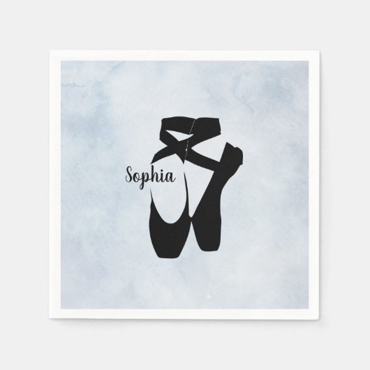 Ballet Shoes Design Paper Napkins Serviette (Vorderseite)