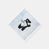 Ballet Shoes Design Paper Napkins Serviette (Ecke)