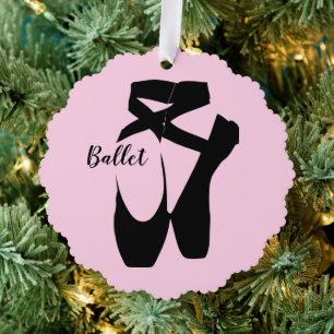 Ballet Shoes Design Paper Ornament Card Karte