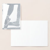 Ballet Shoes Folienkarte (Anzeige)