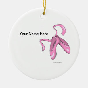 Ballet Shoes Keramik Ornament