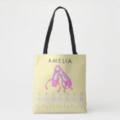 Ballet Shoes Personalisiert Tote Bag Tasche (Vorderseite)