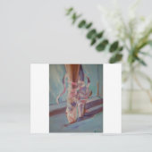 Ballet Shoes Postkarte (Stehend Vorderseite)