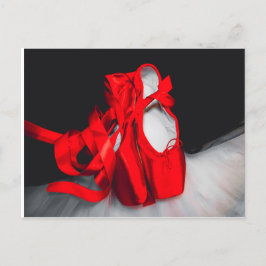 Ballet Shoes Postkarte