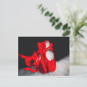 Ballet Shoes Postkarte (Stehend Vorderseite)