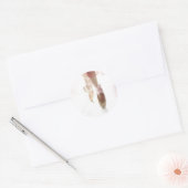 Ballet Shoes Runder Aufkleber (Umschlag)