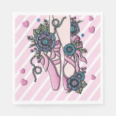 Ballet Shoes Serviette (Vorderseite)