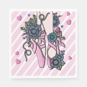Ballet Shoes Serviette