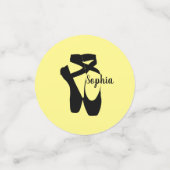 Ballet Shoes Slippers Design Table Confetti Konfetti (Klein Vorderseite)