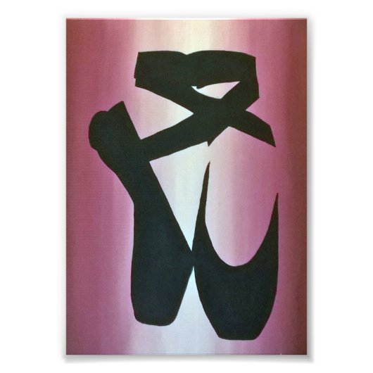 Ballet Slipper 12x18 Print Fotodruck (Vorne)