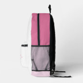 Ballet Slippers Aquarellfarbe Rosa Bedruckter Rucksack (Rechts)