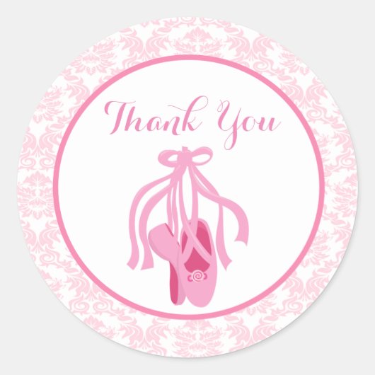 Ballet Slippers bevorzugen Sticker (Vorderseite)