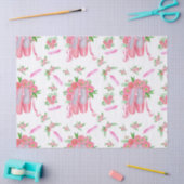 Ballet Slippers (Design 12) Decoupage Seidenpapier (Basteln)