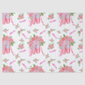 Ballet Slippers (Design 12) Decoupage Seidenpapier (Vorderseite)