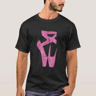 Ballet Slippers Handgezeichnetes Design T-Shirt
