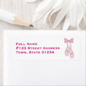 Ballet Slippers Mailing Labels (Insitu)