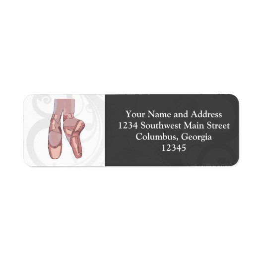 Ballet Slippers Toe Shoes (Vorne)