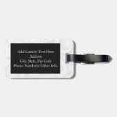 Ballet Slippers Toe Shoes Gepäckanhänger (Rückseite horizontal)