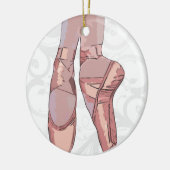 Ballet Slippers Toe Shoes Keramikornament (Links)