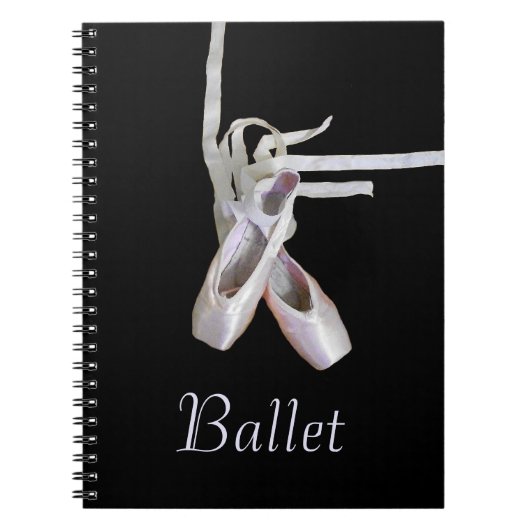 'Ballet' SpiralNotebook/Journal Notizblock (Vorderseite)