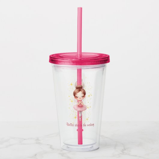 Ballet Star Acryltrinkbecher (Vorderseite)