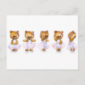Ballet Steps Postcard Postkarte (Vorderseite)