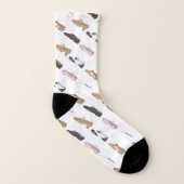 Ballet Stich Jazz Acro Lyrical Dance Character Sho Socken (Links - Innen)