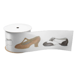 Ballet Stich Jazz Acro Lyrical Dance Shoes Band Satinband