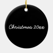 Ballet Stich Jazz Lyrical Acro Shoe Dance Teacher Keramikornament (Hinten)