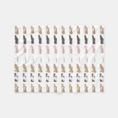 Ballet Stich Jazz Lyrical Acro Shoes Tanzlehrer Fleecedecke (Vorderseite (Horizontal))