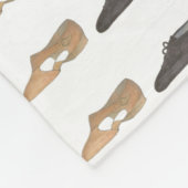 Ballet Stich Jazz Lyrical Acro Shoes Tanzlehrer Fleecedecke (Ecke)