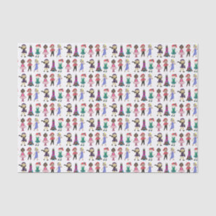 Ballet Stich Jazz Lyrical Hip Hop Acro Dance Class Seidenpapier