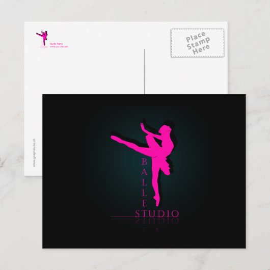 Ballet Studio - Postkarte (Vorne/Hinten)