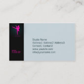 Ballet Studio - Visitenkarte (Rückseite)