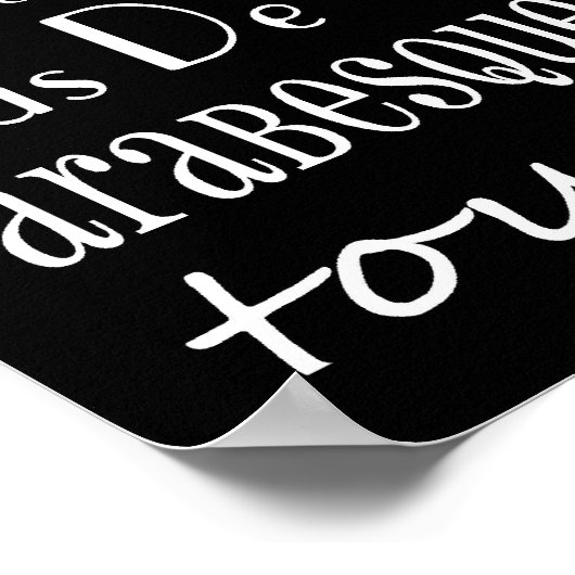 Ballet Subway Art Poster (Ecke)