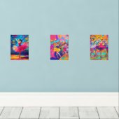 Ballet Tanz Mauer Bilderwand Sets (Holzboden)