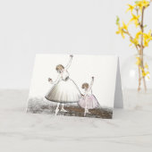Ballet Teacher Card Karte (Gelbe Blume)