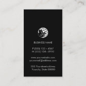 Ballet Teacher Dance Visitenkarte (Rückseite)